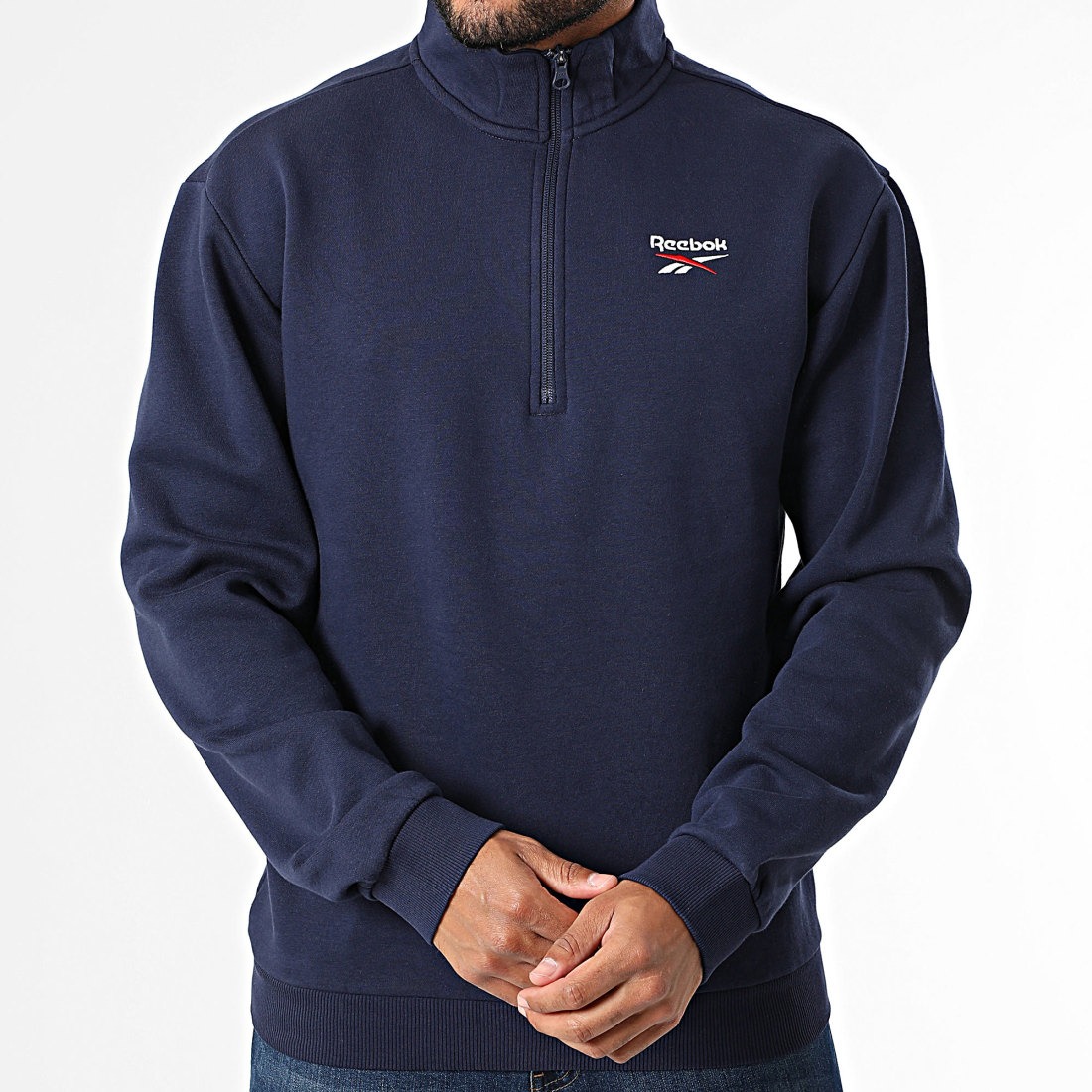 Sweat Col Zippé Identity SL Fleece
