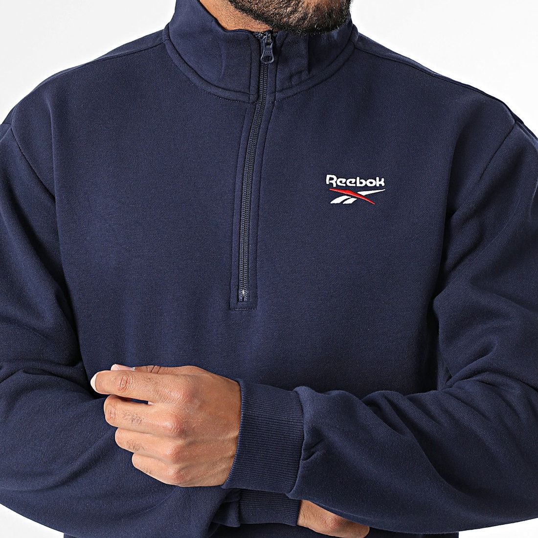 Sweat Col Zippé Identity SL Fleece