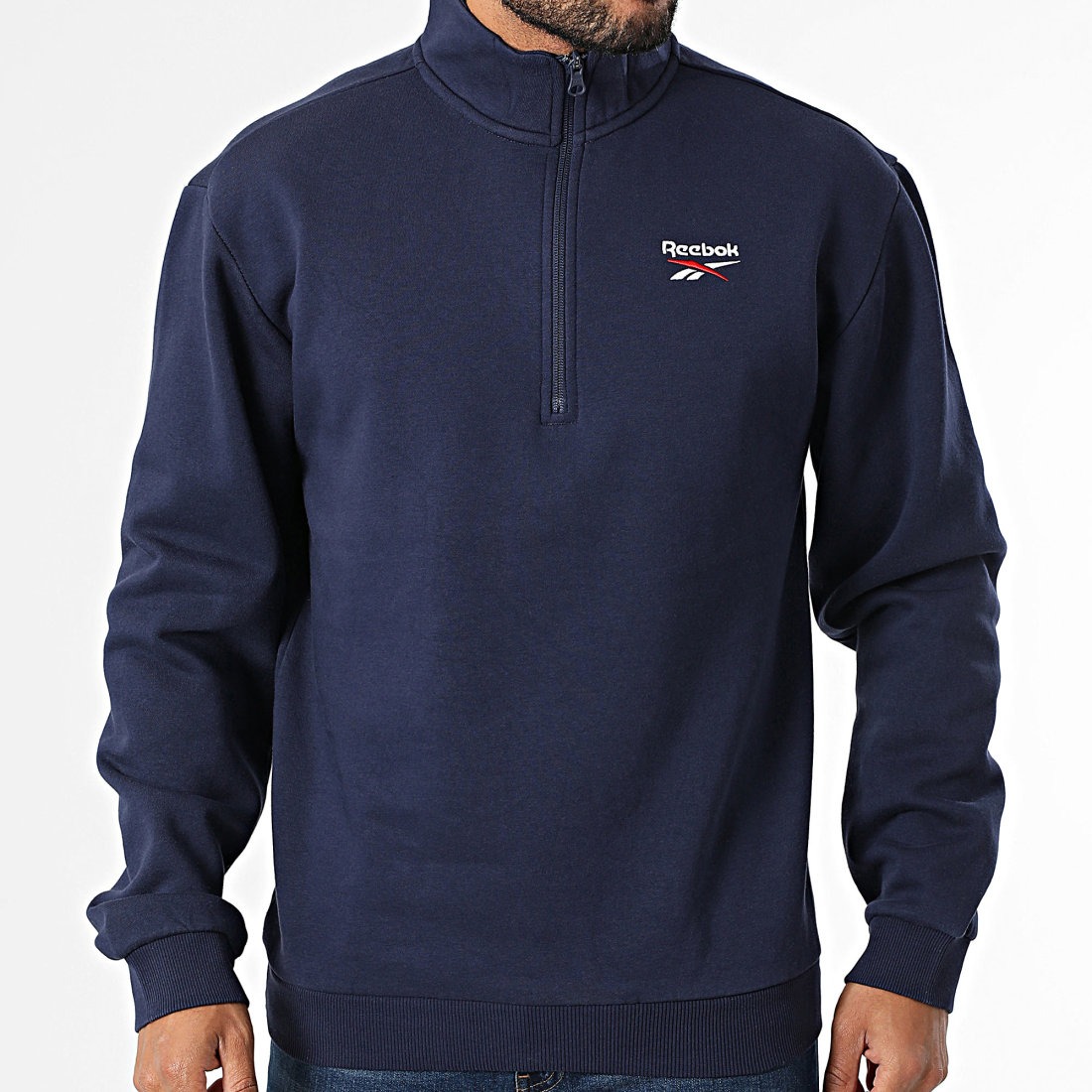 Sweat Col Zippé Identity SL Fleece