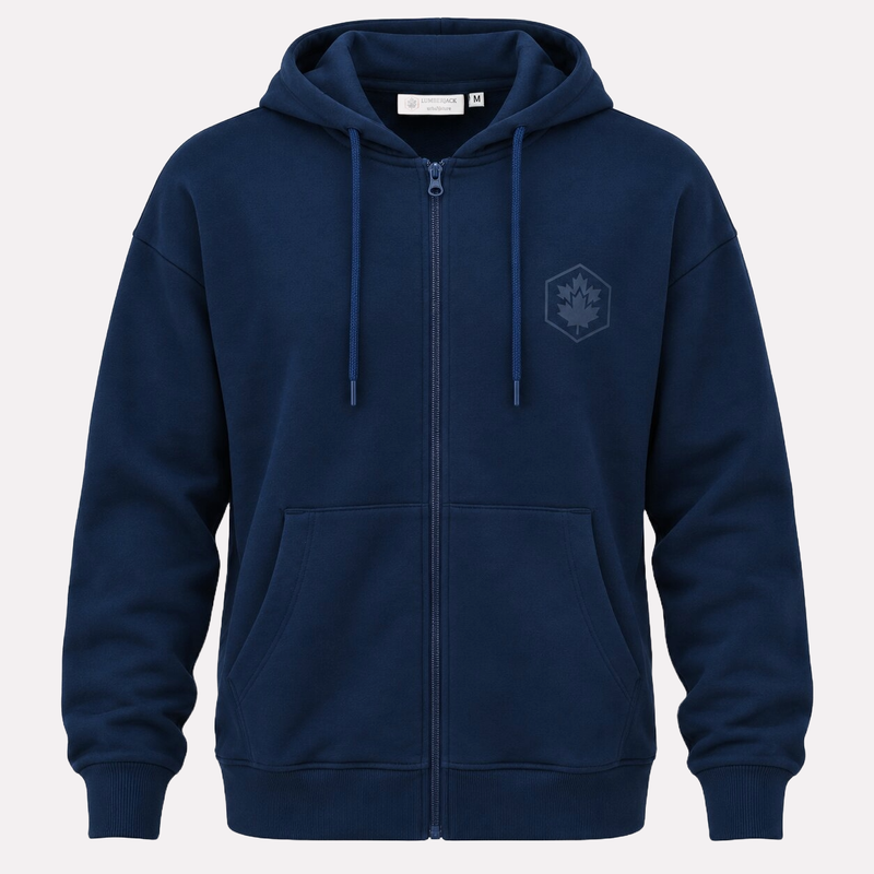 Sweat-shirt à Capuche Zippé Small Logo
