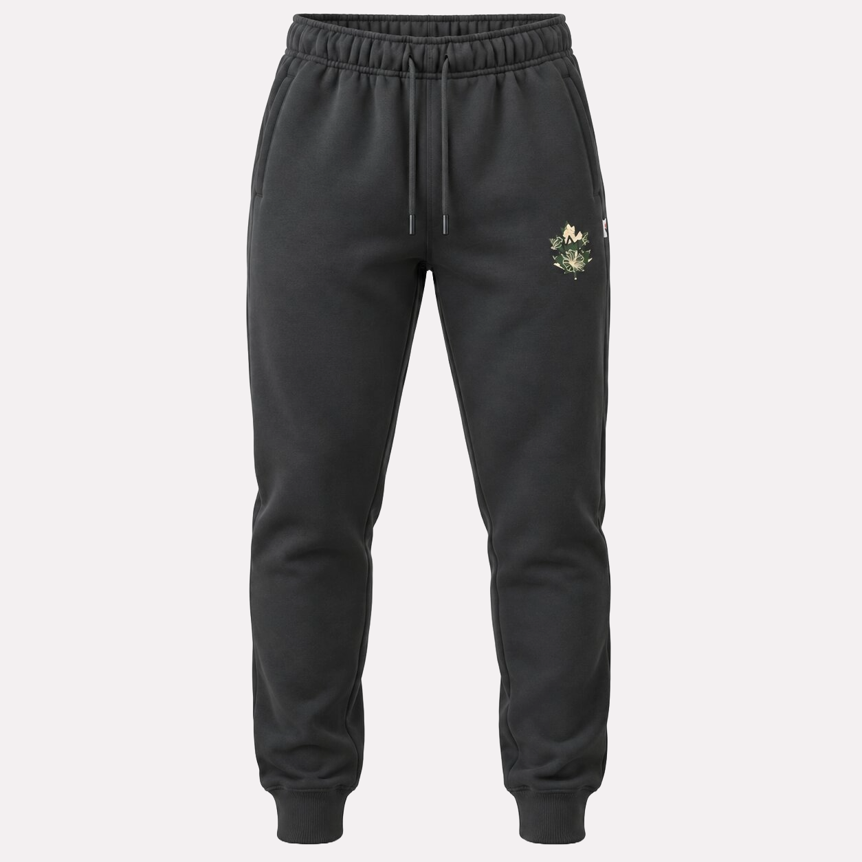 Jogging Lumberjack Nature Floral Logo